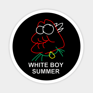 White Boy Summer Magnet